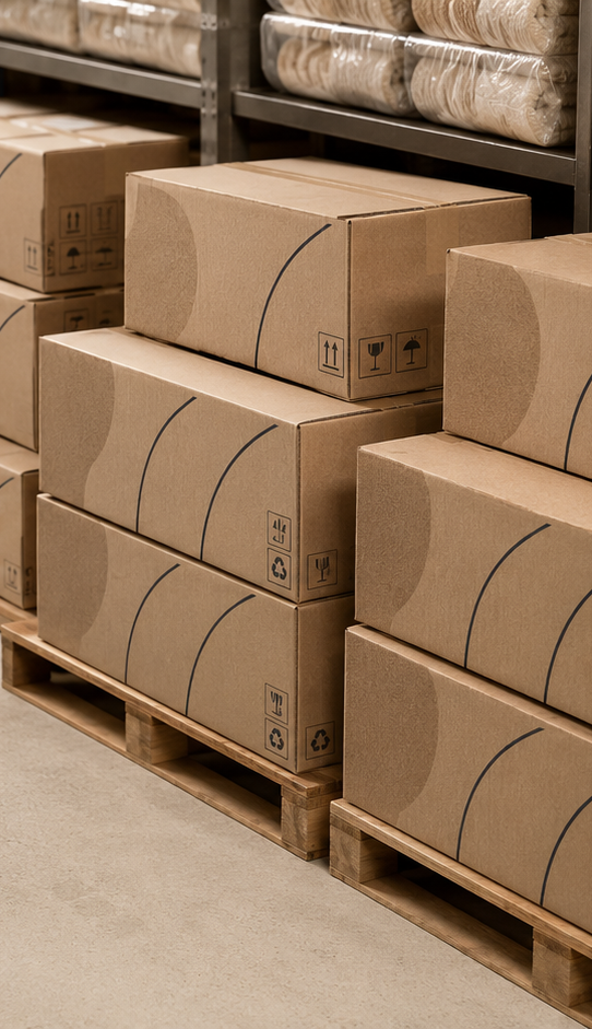 Private label shipping cartons